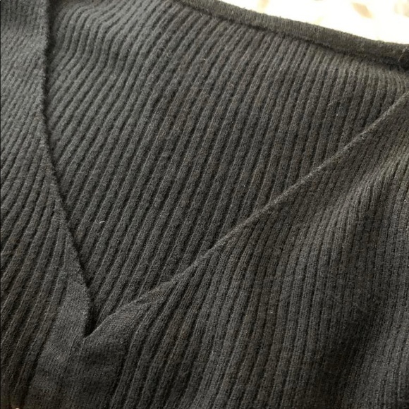 Black V Neck Top - Picture 3 of 6